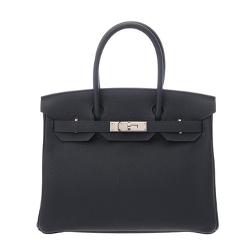 エルメス バーキン 30 ブルーサフィール トゴ レディース バッグ 【中古】【bag】