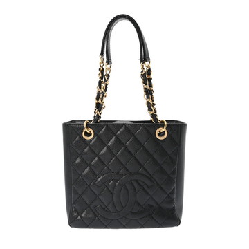 シャネル マトラッセ PST ブラック A50994 キャビアスキン レディース バッグ 【中古】【bag】