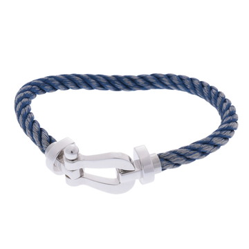 フレッド フォース10 ブレスレット LM #15 シルバー K18ホワイトゴールド WG/ステンレススチール レディース ジュエリー 【中古】【jewelry】