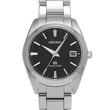 グランドセイコー ヘリテージコレクション クォーツ SBGX061 ブラック メンズ 時計 【中古】【wristwatch】