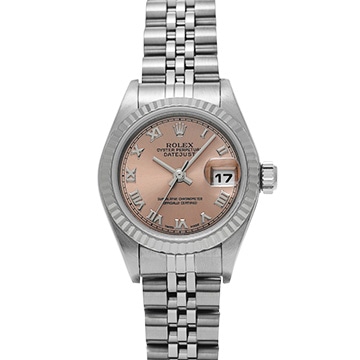 ロレックス デイトジャスト 79174 ピンク レディース 時計 【中古】【wristwatch】