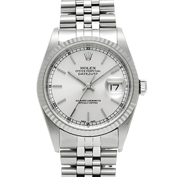 ロレックス デイトジャスト 16234 シルバー メンズ 時計 【中古】【wristwatch】