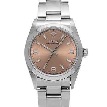 ロレックス オイスターパーペチュアル 67480 ピンク ユニセックス 時計 【中古】【wristwatch】
