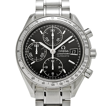オメガ スピードマスター デイト 3513.50 ブラック メンズ 時計 【中古】【wristwatch】