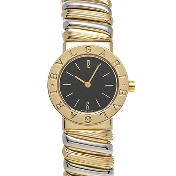 ブルガリ ブルガリブルガリ トゥボガス BB232T ブラック レディース 時計 【中古】【wristwatch】