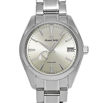 グランドセイコー ヘリテージコレクション スプリングドライブ SBGA201 シルバー メンズ 時計 【中古】【wristwatch】