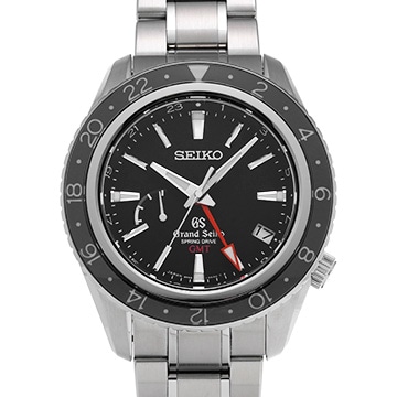グランドセイコー スポーツコレクション スプリングドライブ GMT SBGE001 ブラック メンズ 時計 【中古】【wristwatch】