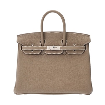 エルメス バーキン 25 エトゥープ トゴ レディース バッグ 【新品】【bag】