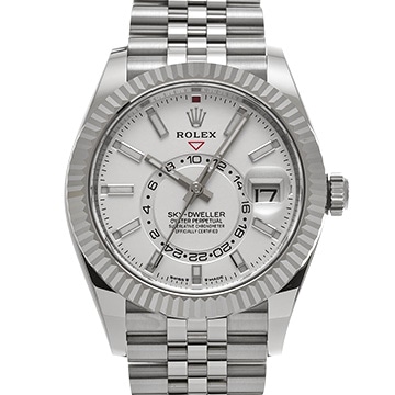 ロレックス スカイドゥエラー 336934 ホワイト メンズ 時計 【中古】【wristwatch】