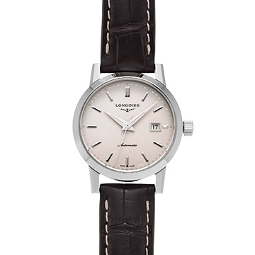 ロンジン ヘリテージ クラシック 1832 L4.325.4.92.2 シルバー メンズ 時計 【中古】【wristwatch】