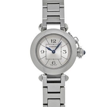 カルティエ ミスパシャ W3140007 シルバー レディース 時計 【中古】【wristwatch】