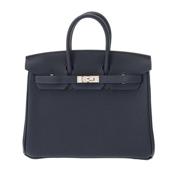 エルメス バーキン 25 ブルーニュイ トゴ レディース バッグ 【未使用】【bag】