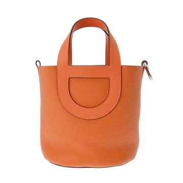 エルメス インザループ 18 オレンジ トリヨンクレマンス/ヴォースイフト レディース バッグ 【未使用】【bag】