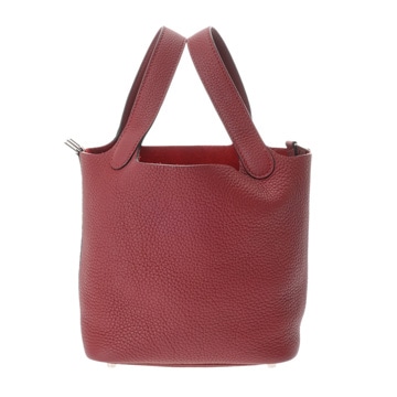 エルメス ピコタン ロック PM  ルージュアッシュ トリヨンクレマンス レディース バッグ 【中古】【bag】