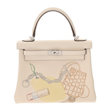 エルメス ケリー 25 内縫い インアンドアウト 2WAY ナタ ヴォースイフト レディース バッグ 【中古】【bag】