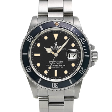 ロレックス サブマリーナ デイト 16800 ブラック メンズ 時計 【中古】【wristwatch】
