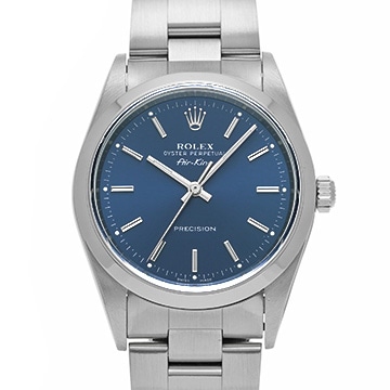 ロレックス エアキング 14000M ブルー メンズ 時計 【中古】【wristwatch】