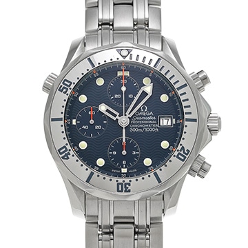オメガ シーマスター プロフェッショナル 300 クロノグラフ 2598.80 ネイビー メンズ 時計 【中古】【wristwatch】