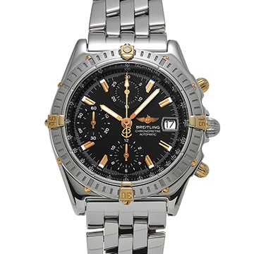 ブライトリング クロノマット ビコロ B147B57PA ブラック メンズ 時計 【中古】【wristwatch】