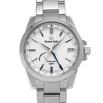 グランドセイコー ヘリテージコレクション スプリングドライブ GMT SBGE209 ホワイト メンズ 時計 【中古】【wristwatch】
