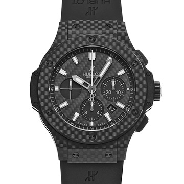 ウブロ ビッグバン カーボン 301.QX.1724.RX ブラックカーボン メンズ 時計 【中古】【wristwatch】