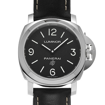 パネライ ルミノール ベース ロゴ 3デイズ アッチャイオ PAM00773 ブラック メンズ 時計 【中古】【wristwatch】