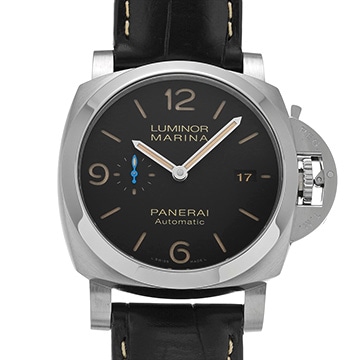パネライ ルミノールマリーナ 1950 3デイズ アッチャイオ PAM01312 ブラック メンズ 時計 【中古】【wristwatch】