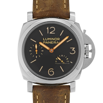 パネライ ルミノール 1950 3デイズ パワーリザーブ PAM00423 ブラック メンズ 時計 【中古】【wristwatch】