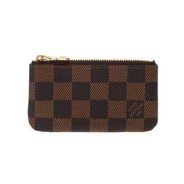 ルイ ヴィトン ダミエ ポシェットクレ ブラウン N62658 ダミエキャンバス ユニセックス 財布 【中古】【purse】