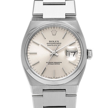 ロレックス オイスタークォーツ デイトジャスト 17000 シルバー メンズ 時計 【中古】【wristwatch】