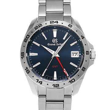 グランドセイコー スポーツコレクション クォーツ GMT SBGN005 ブルー メンズ 時計 【中古】【wristwatch】