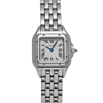 カルティエ パンテール ドゥ カルティエ ミニ WSPN0019 シルバー レディース 時計 【中古】【wristwatch】