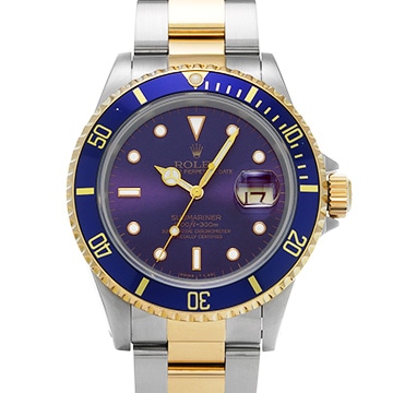 ロレックス サブマリーナ 16613LB ブルー メンズ 時計 【中古】【wristwatch】