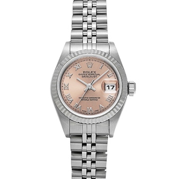 ロレックス デイトジャスト 79174 ピンク レディース 時計 【中古】【wristwatch】