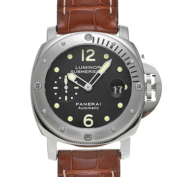 パネライ ルミノール サブマーシブル PAM00024 ブラック メンズ 時計 【中古】【wristwatch】