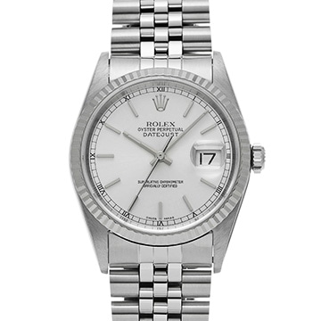 ロレックス デイトジャスト 16234 シルバー メンズ 時計 【中古】【wristwatch】