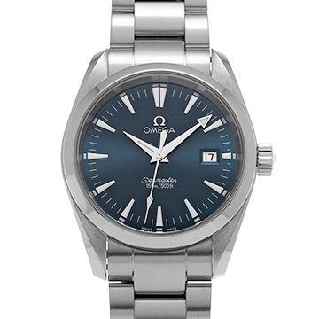 オメガ シーマスター アクアテラ クォーツ 2518.80 ブルー メンズ 時計 【中古】【wristwatch】