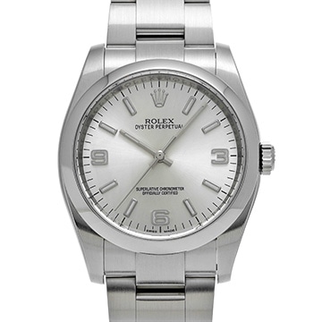 ロレックス オイスターパーペチュアル 36 116000 シルバー メンズ 時計 【中古】【wristwatch】