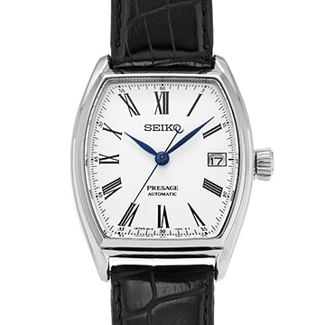 セイコー プレザージュ SARX051 ホワイト メンズ 時計 【中古】【wristwatch】