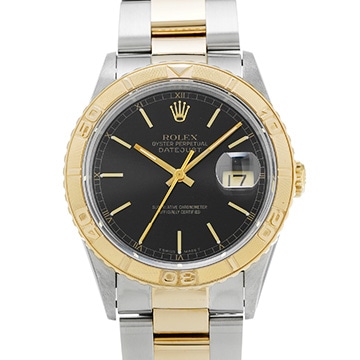 ロレックス デイトジャスト サンダーバード 16263 ブラック メンズ 時計 【中古】【wristwatch】