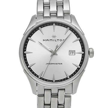 ハミルトン ジャズマスター ジェント クォーツ H32451151 シルバー メンズ 時計 【中古】【wristwatch】
