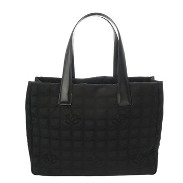 シャネル ニュートラベル トート MM ブラック A15991 ナイロン レディース バッグ 【中古】【bag】