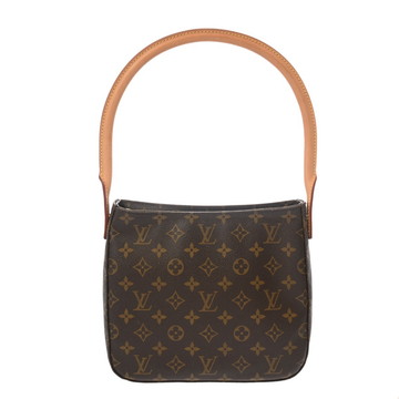 ルイ ヴィトン モノグラム  ルーピング MM ブラウン M51146 モノグラムキャンバス レディース バッグ 【中古】【bag】