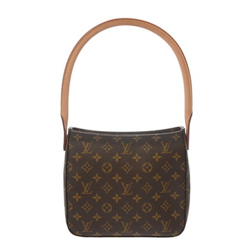 ルイ ヴィトン モノグラム  ルーピング MM ブラウン M51146 モノグラムキャンバス レディース バッグ 【中古】【bag】