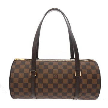 ルイ ヴィトン ダミエ パピヨン 30 エベヌ N51303 ダミエキャンバス レディース バッグ 【中古】【bag】