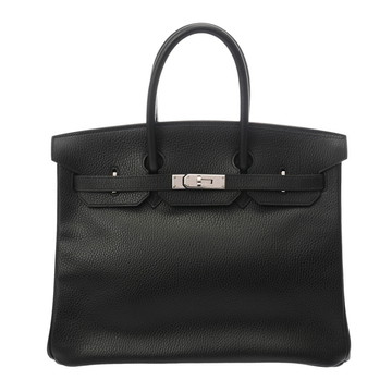 エルメス バーキン 35 ブラック アルデンヌ ユニセックス バッグ 【中古】【bag】