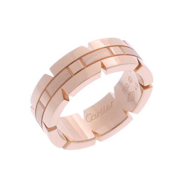カルティエ タンクフランセーズ リング #49 ゴールド K18ピンクゴールド PG ユニセックス ジュエリー 【中古】【jewelry】