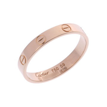 カルティエ ミニラブリング #59 ゴールド B4085259 K18ピンクゴールド PG レディース ジュエリー 【中古】【jewelry】