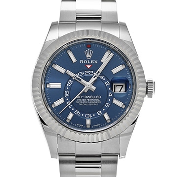 ロレックス スカイドゥエラー 326934 ブライトブルー メンズ 時計 【中古】【wristwatch】