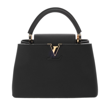 ルイ ヴィトン カプシーヌ MM 2WAY ノワール  M24727  トリヨンレザー レディース バッグ 【中古】【bag】